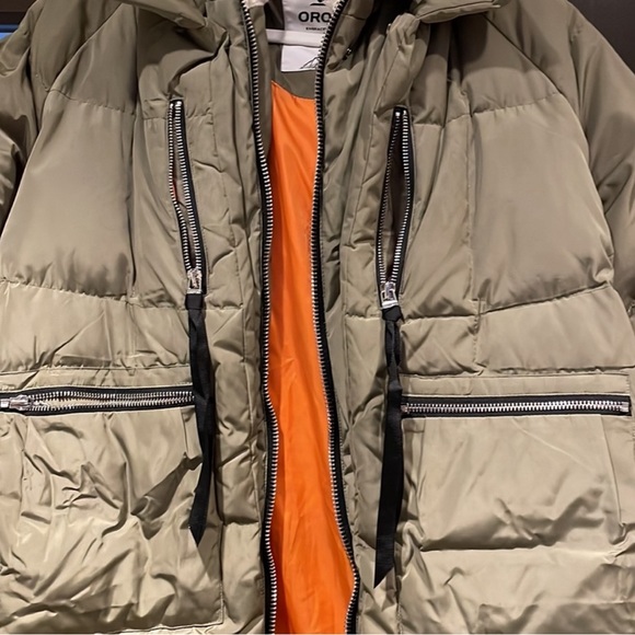 Orolay Women's Thickened Down Jacket, army green. "famous Amazon jacket" - Picture 5 of 11